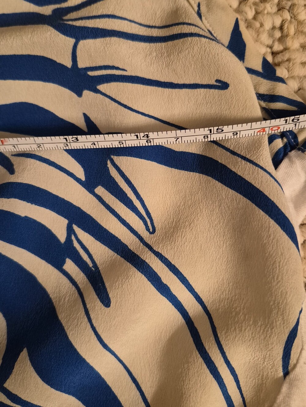 RARE Emilio Pucci Blue and Cream Graphic Tank Top - Picture 13 of 14